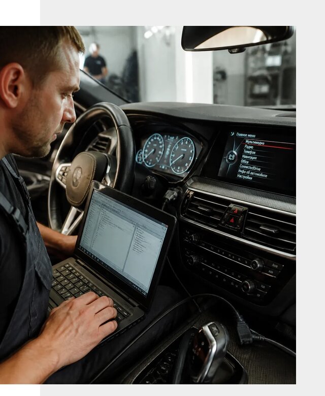 Русификация приборной панели BMW для авто в Ноябрьске от компании