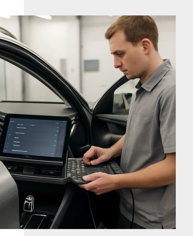 Русификация мультимедиа автомобилей Lynk Co в Ноябрьске