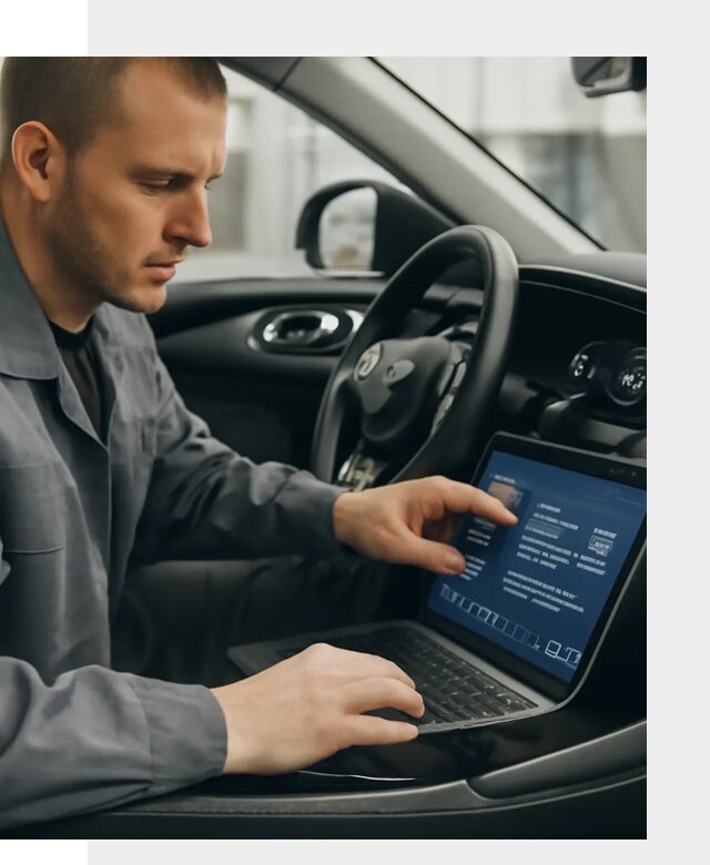 Русификация приборной панели автомобиля Lynk Co в Ноябрьске