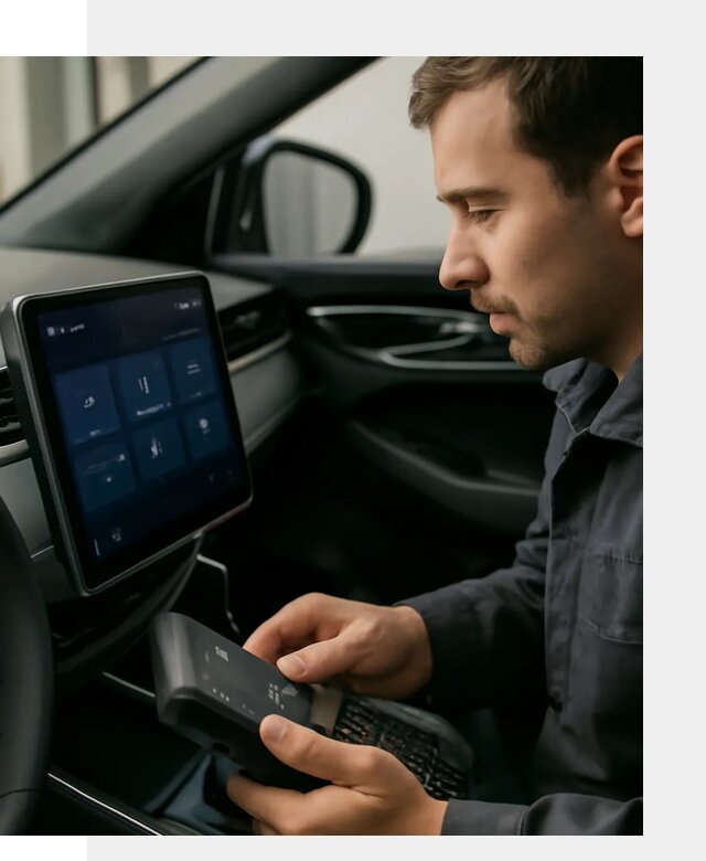 Русификация мультимедиа Rising для автомобилей в Ноябрьске