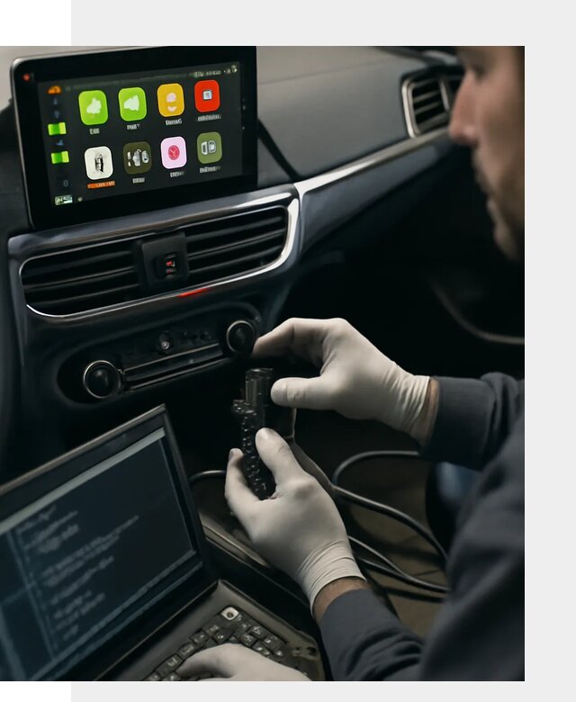 Активация Apple CarPlay в Ноябрьске для штатной мультимедиа